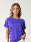 Uni Logo Boxy Tee - Liberty Purple