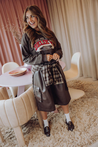 Abby Bermuda Short - Bruin