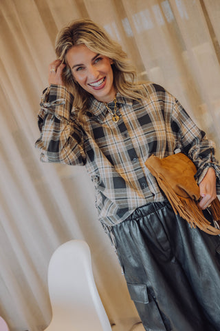 Aria Blouse - Beige