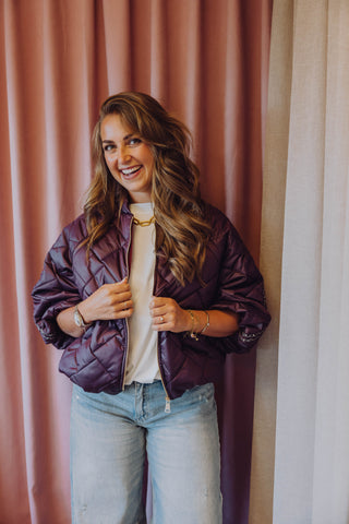 Aniek Jacket - Bordeaux