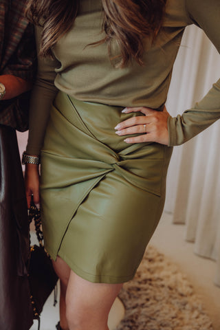 Angelina Skirt - Army