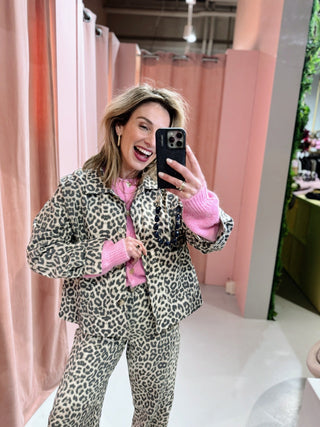 Abby Pants - Leopard