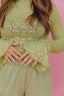 Adele Lace Top - Groen