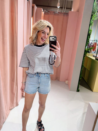Aimee Tee - Navy