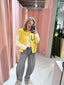 Alice Gilet - Geel