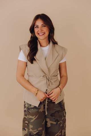 Alyssa Gilet - Beige