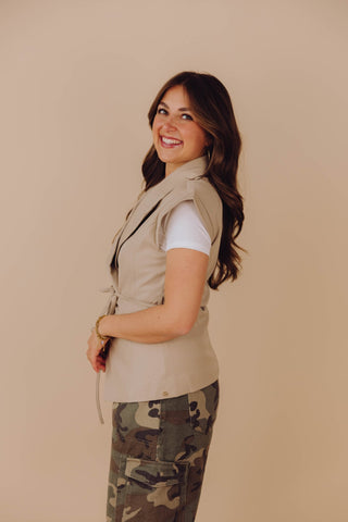 Alyssa Gilet - Beige