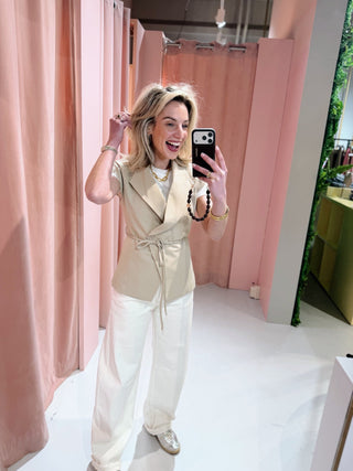 Alyssa Gilet - Beige