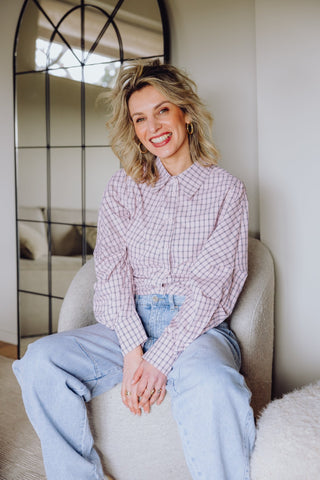 Amerie Blouse - Roze