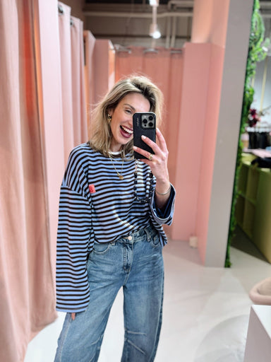 Amour Longsleeve - Blauw