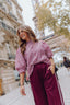 Anais Blouse - Bordeaux