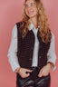 Anika Teddy Gilet - Zwart