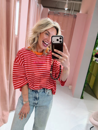 Atlantic Club Tee - Roze
