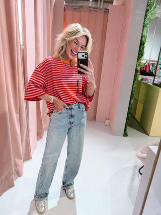 Atlantic Club Tee - Roze