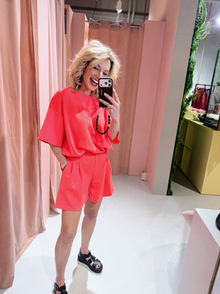 Babette Set - Neon Roze