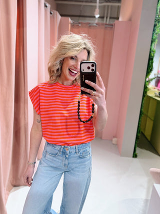 Babs Top - Oranje