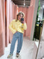 Beau Cardigan - Geel