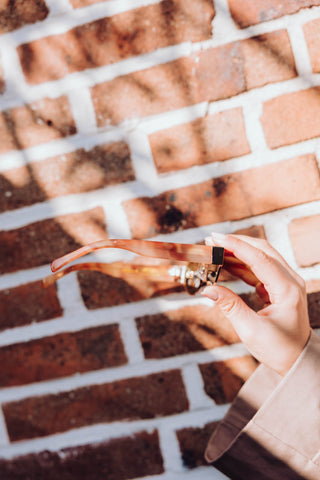 Bella Sunglasses - Gold Burnt Amber