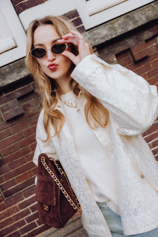 Bella Sunglasses - Gold Burnt Amber