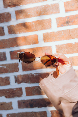 Bella Sunglasses - Gold Demi Tortoise