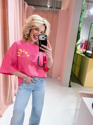 Belle Tee - Roze