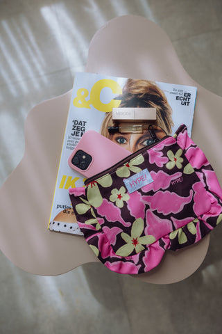 Floral Mini Bag - Geel