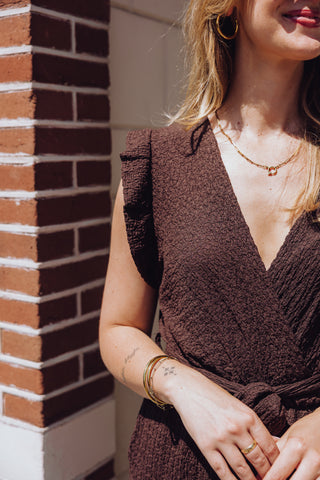 Noel Jumpsuit - Bruin