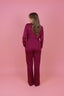 Bliss Jumpsuit - Bordeaux
