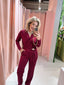 Bliss Jumpsuit - Bordeaux