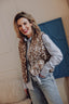 Bobby Teddy Gilet - Leopard