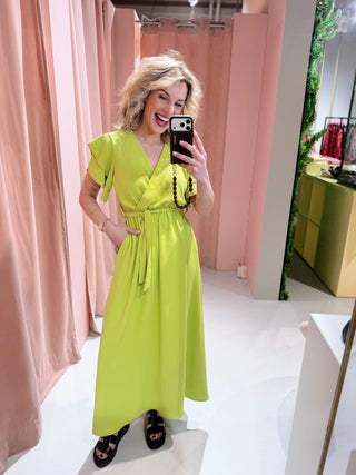 Bodine Dress - Lime