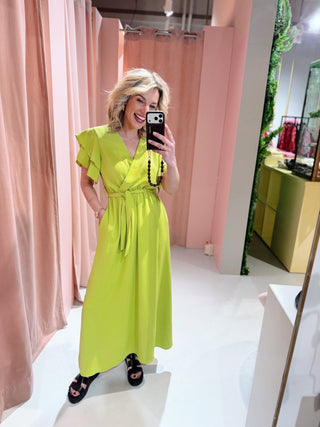 Bodine Dress - Lime