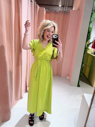 Bodine Dress - Lime