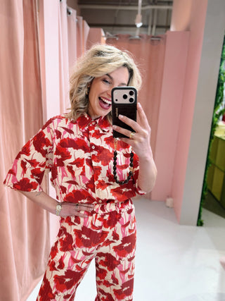 Brianna Blouse - Roze