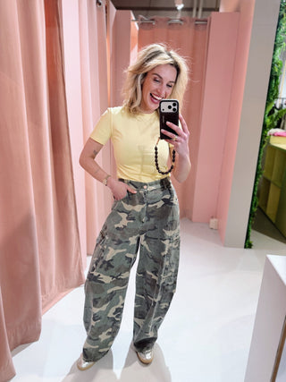 Caby Cargo Jeans - Camouflage