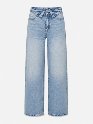 Caitlyn Barrel Jeans - Blauw