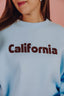 California Sweater - Lichtblauw