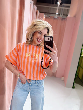 California Tee - Oranje