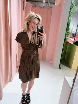 Camiel Dress - Bruin
