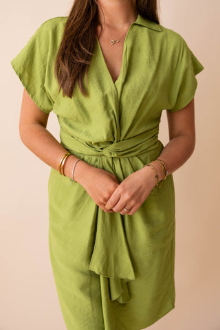Camiel Dress - Lime