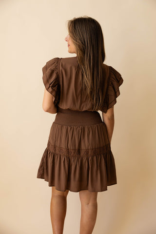 Celeste Dress - Bruin