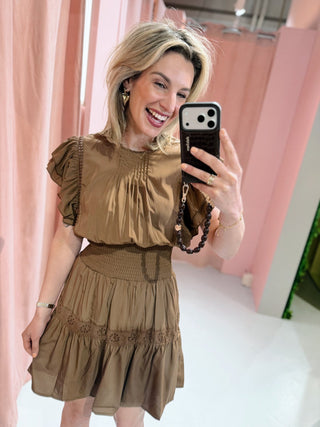 Celeste Dress - Bruin