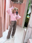 Celine Pants - Leopard/Roze