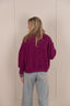 Channah Teddy Sweater - Magenta