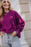 Channah Teddy Sweater - Magenta