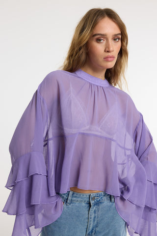 Charley Blouse - Lilac