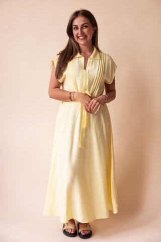 Chase Dress - Geel