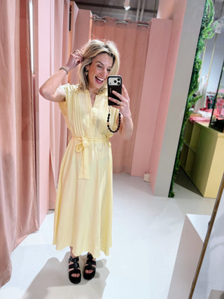 Chase Dress - Geel
