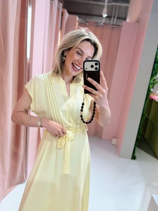 Chase Dress - Geel