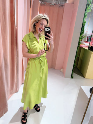 Chase Dress - Lime